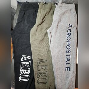 Bundle of 3 Men's Aeropostale Joggers Size Medium